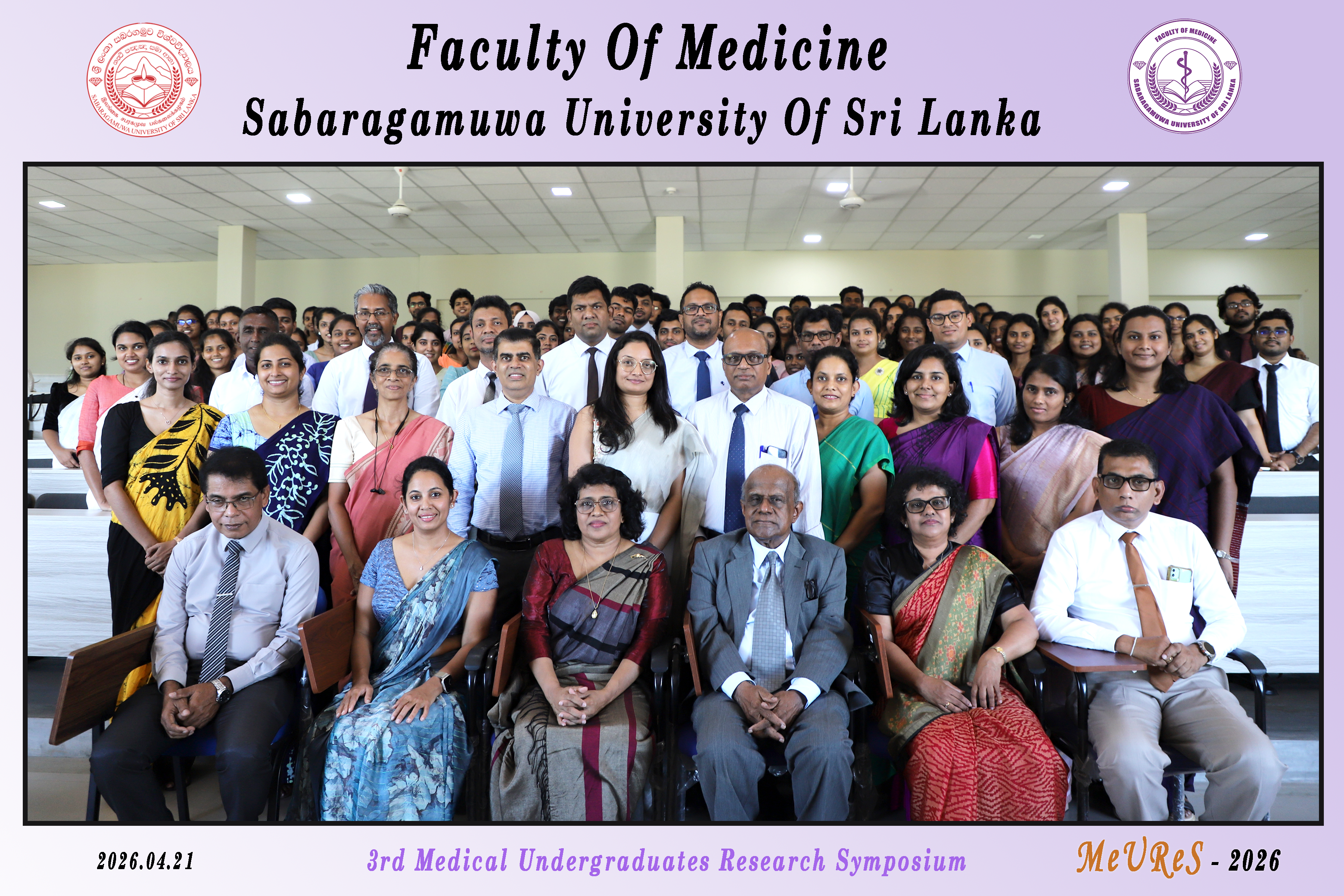 3rd Medical Undergraduates’ Research Symposium 2026